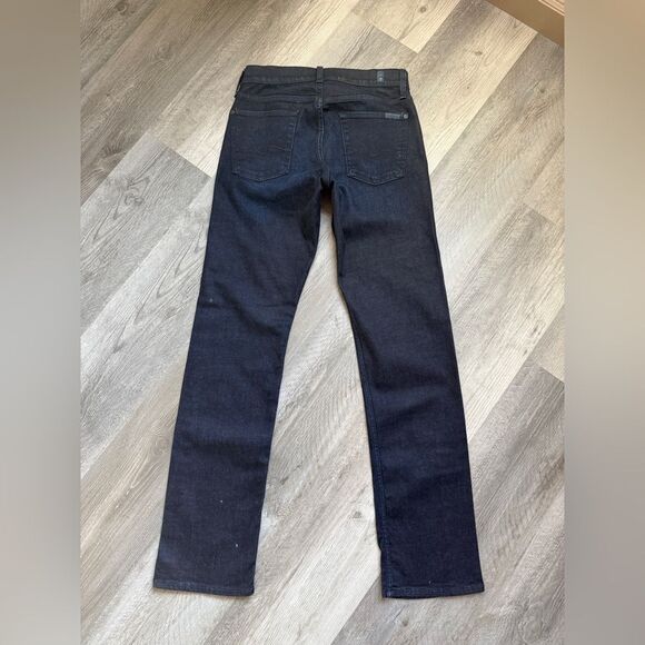 7 For All Mankind Slimmy Dark Wash Jeans 29 Men’s - Picture 7 of 11